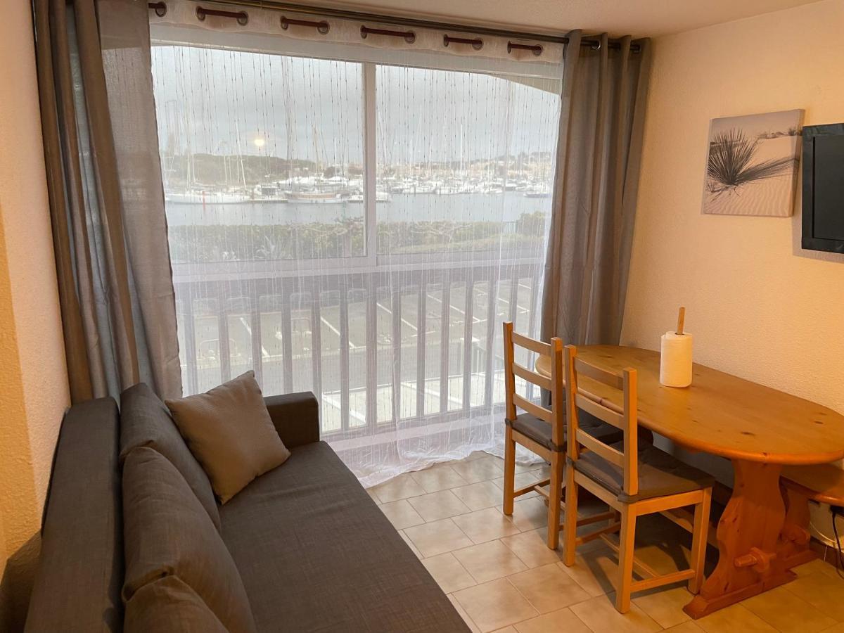 Studio Face A La Mer 4 Couchages - Gratuits Piscine Tennis Et Un Parking Prive Rare Et Tres Utile - Vue Magnifique Sur La Mer - Agreable En Toutes Saisons Ile Des Pecheurs - La Brigantine - Emplacement Et Vue Rares Au Cap D'Agde Kültér fotó