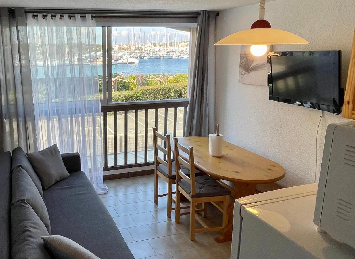 Studio Face A La Mer 4 Couchages - Gratuits Piscine Tennis Et Un Parking Prive Rare Et Tres Utile - Vue Magnifique Sur La Mer - Agreable En Toutes Saisons Ile Des Pecheurs - La Brigantine - Emplacement Et Vue Rares Au Cap D'Agde Kültér fotó
