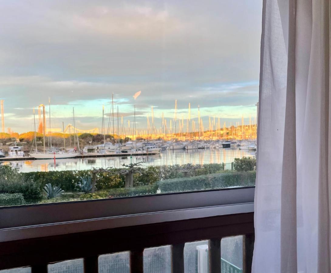 Studio Face A La Mer 4 Couchages - Gratuits Piscine Tennis Et Un Parking Prive Rare Et Tres Utile - Vue Magnifique Sur La Mer - Agreable En Toutes Saisons Ile Des Pecheurs - La Brigantine - Emplacement Et Vue Rares Au Cap D'Agde Kültér fotó