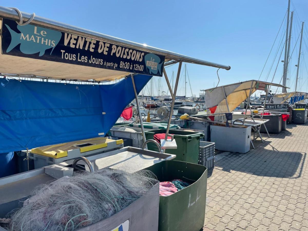 Studio Face A La Mer 4 Couchages - Gratuits Piscine Tennis Et Un Parking Prive Rare Et Tres Utile - Vue Magnifique Sur La Mer - Agreable En Toutes Saisons Ile Des Pecheurs - La Brigantine - Emplacement Et Vue Rares Au Cap D'Agde Kültér fotó