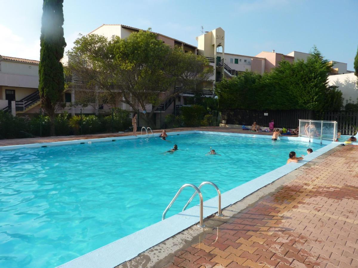 Studio Face A La Mer 4 Couchages - Gratuits Piscine Tennis Et Un Parking Prive Rare Et Tres Utile - Vue Magnifique Sur La Mer - Agreable En Toutes Saisons Ile Des Pecheurs - La Brigantine - Emplacement Et Vue Rares Au Cap D'Agde Kültér fotó
