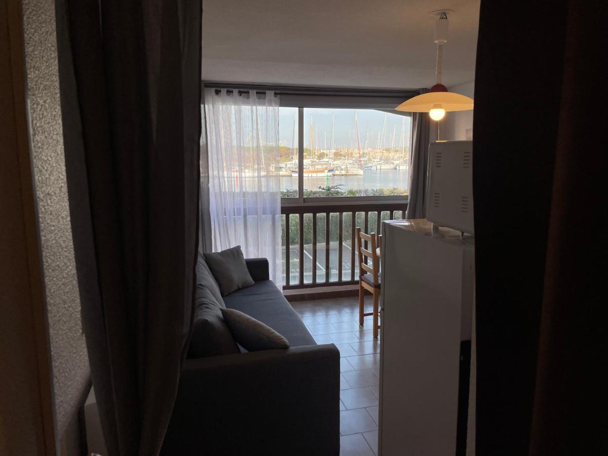 Studio Face A La Mer 4 Couchages - Gratuits Piscine Tennis Et Un Parking Prive Rare Et Tres Utile - Vue Magnifique Sur La Mer - Agreable En Toutes Saisons Ile Des Pecheurs - La Brigantine - Emplacement Et Vue Rares Au Cap D'Agde Kültér fotó